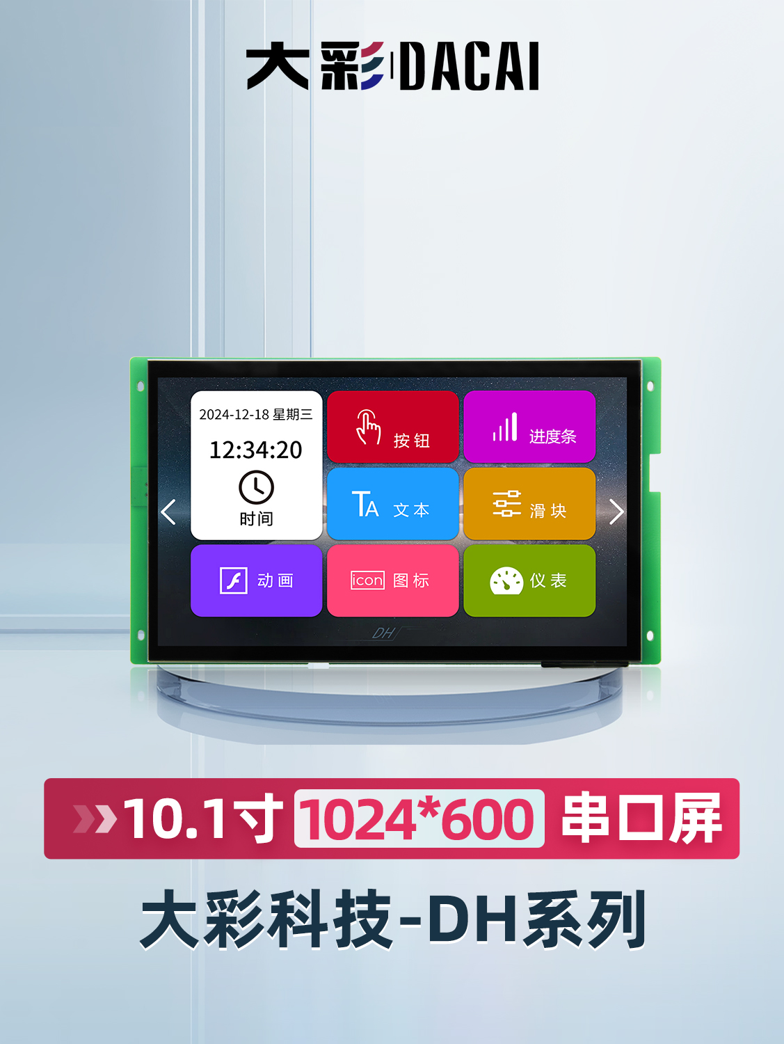 10.1"(1024*600)